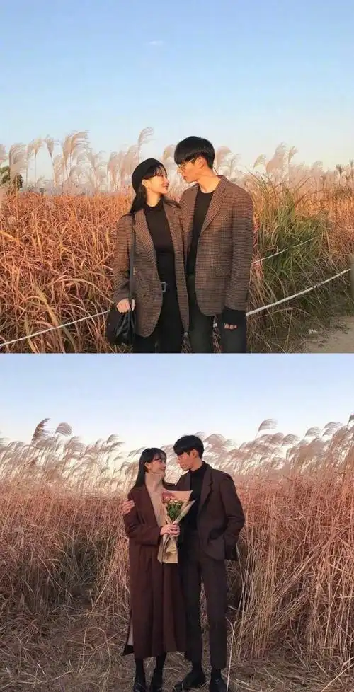 情侣拍照姿势大全