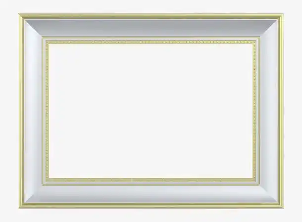 白银黄金矩形框素材免费下载_觅元素