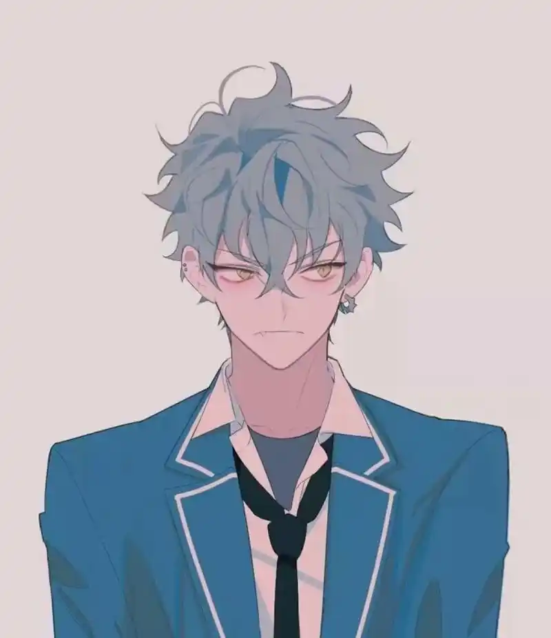 画风奇特的超帅韩系动漫男头像 转载自百家号作者:万物皆可评