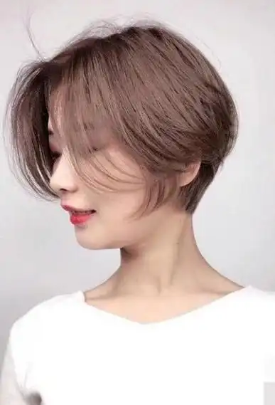 短碎发发型 女生_短发发型碎的 清爽女生 - 乐享生活 - 阿奇号