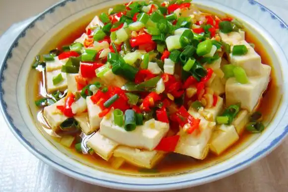 快速营养蒸菜之---剁椒蒸豆腐
