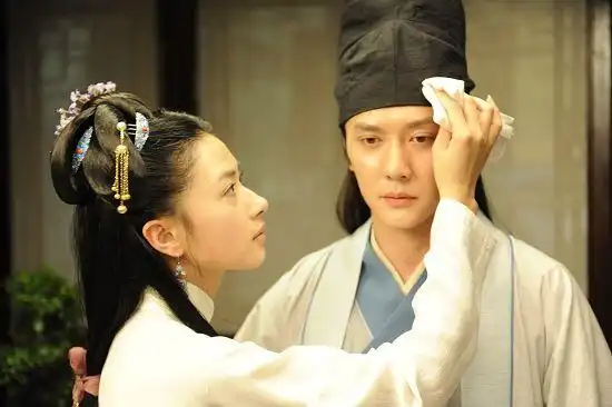 万茜冯绍峰古装写真