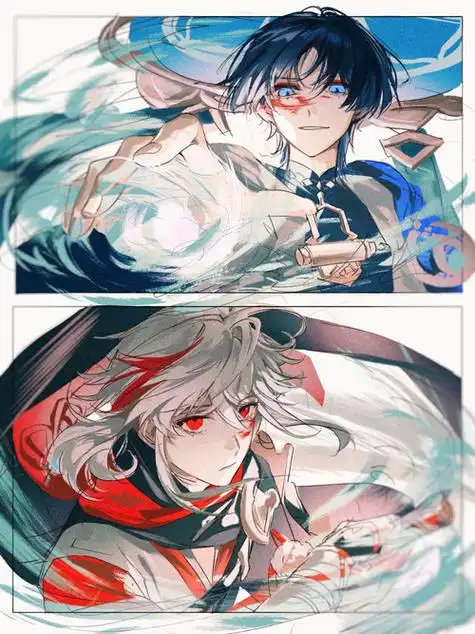 我在画小叶白散贴贴和小叶雷散贴.