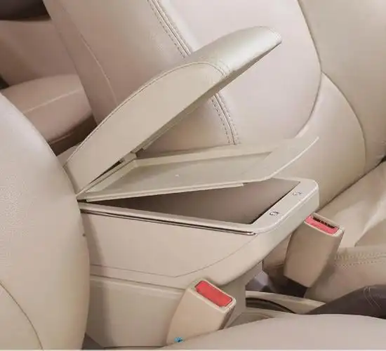 起亚k2扶手箱福瑞迪扶手箱锐欧千里马专用汽车中央扶手箱免打孔-扶手