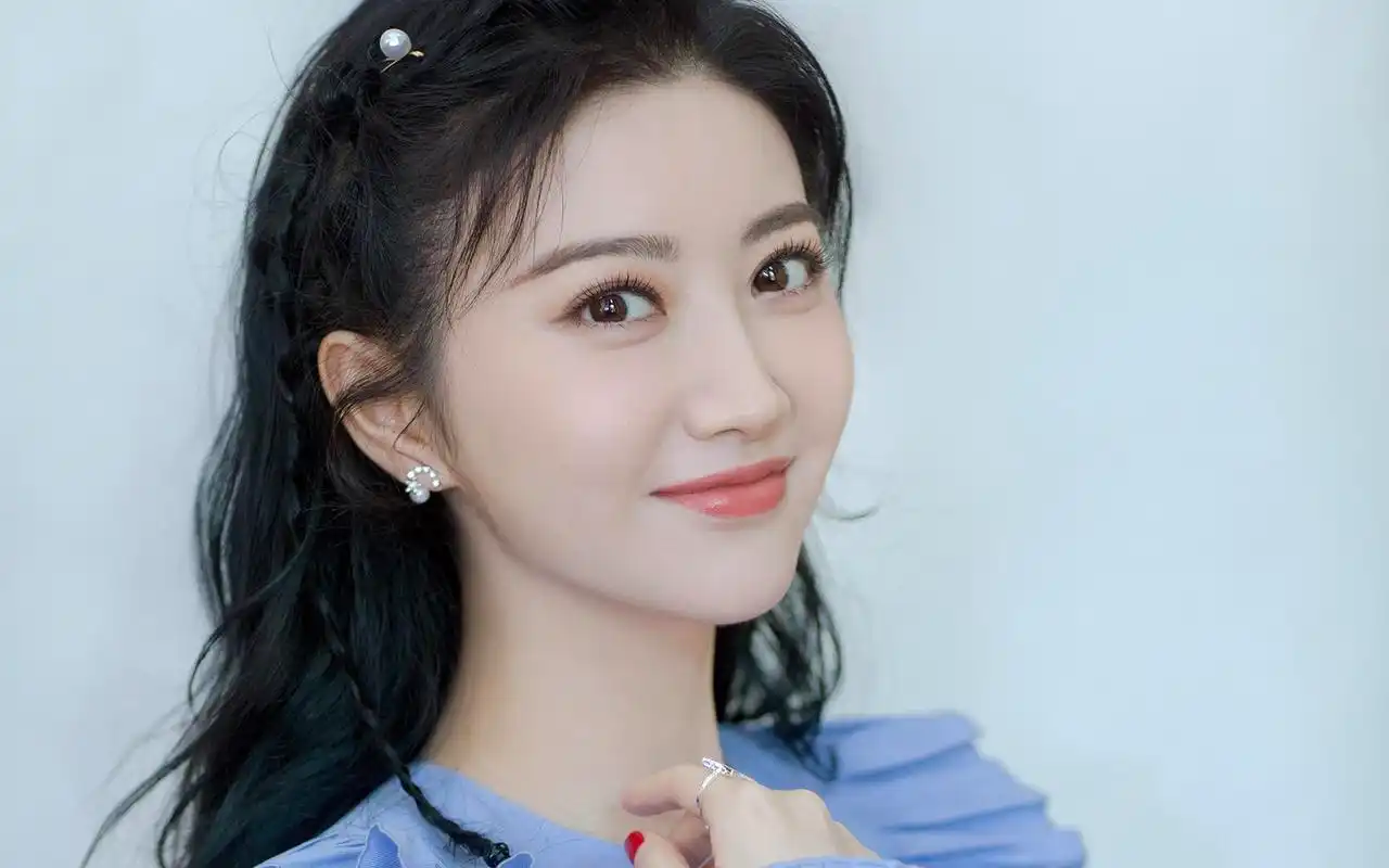 景甜清新甜美高清桌面壁纸高清大图预览1920x1200_大陆明星下载_美桌