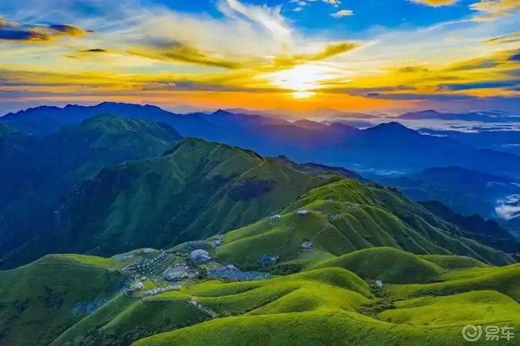 最美风景#徒个中国江西武功山徒步人少景美的独家徒步路线全程