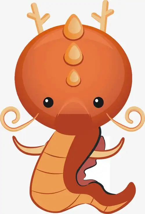 春节卡通生肖中国龙免抠素材免费下载_觅元素51yuansu.com