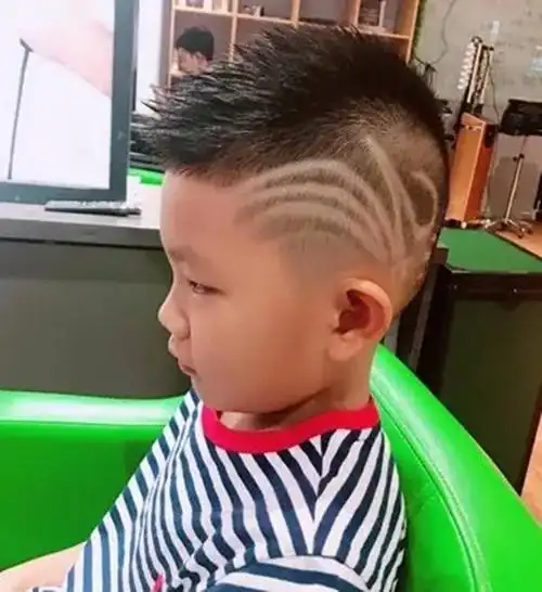 1一3岁短发男宝宝寸头酷炫帅气的男孩发型