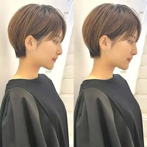 当下流行发型之美:短发带层次,蓬松且有线条感