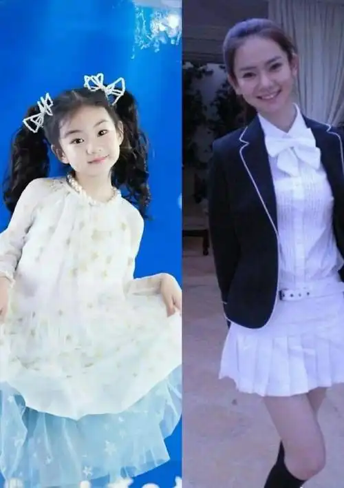 戚薇生了个小戚薇,连下巴壳都一模一样,久违露面的小lucky