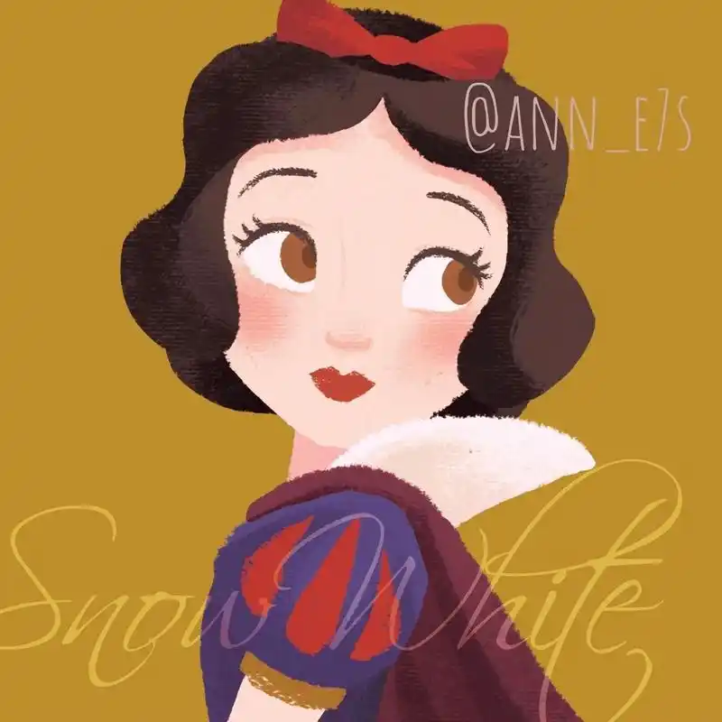 原创复古风的迪士尼公主最为特别乐佩罕见短发花木兰美出精髓