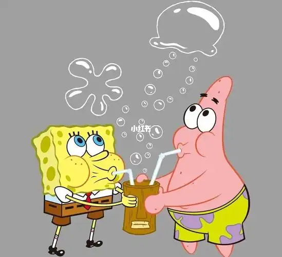 它叫派大星,是一只粉红色傻乎乎的海星,是海绵宝宝最好的朋友,说话