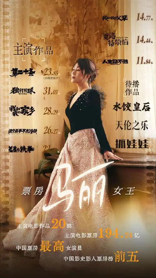 马丽爽文大女主照进现实#一路突破,不断挑战,这就是马丽@演员马丽