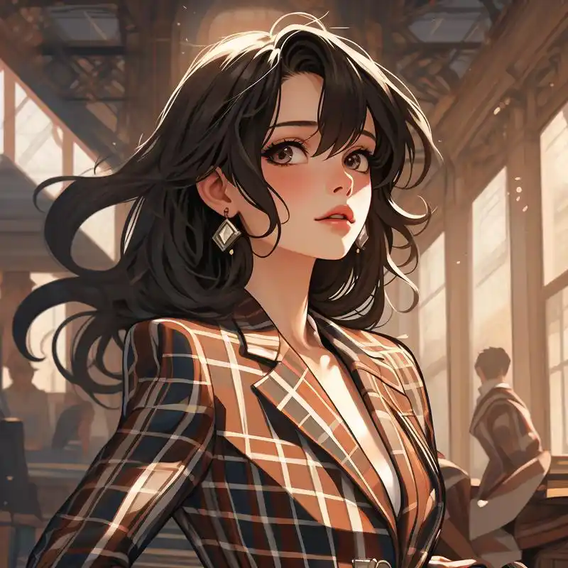 高冷西装头像女 99699278