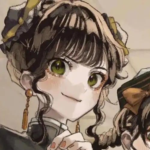 女生动漫团体头像