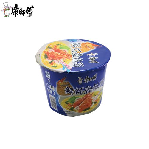 康师傅方便面开心桶鲜虾鱼板面101g12桶速食加餐冲泡方便面