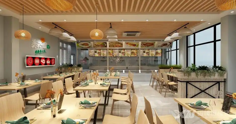 餐厅装修效果图赏析