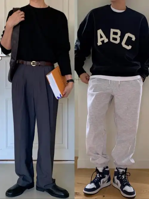 173cm男生显高秘诀第二弹通体同色系