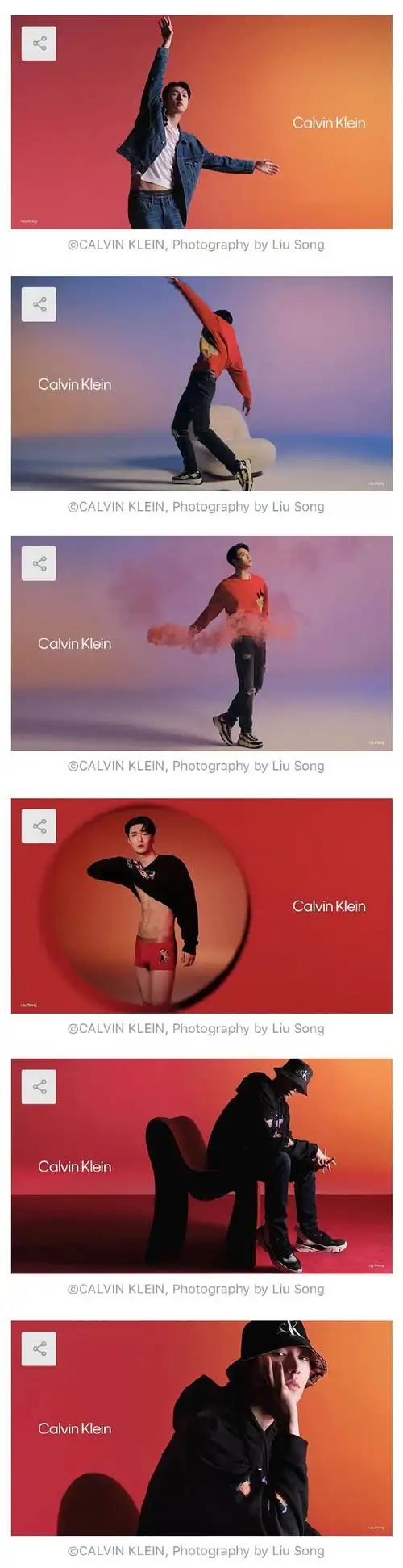 张艺兴ck全球代言人