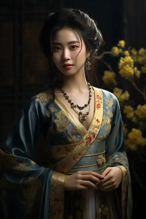 古风丨走进东方仙境 小姐姐古装汉服写真壁纸,赶紧来下载吧#国 - 抖音