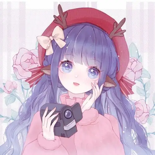 小仙女动漫头像你眸海温涟藏山高水远了我的人间