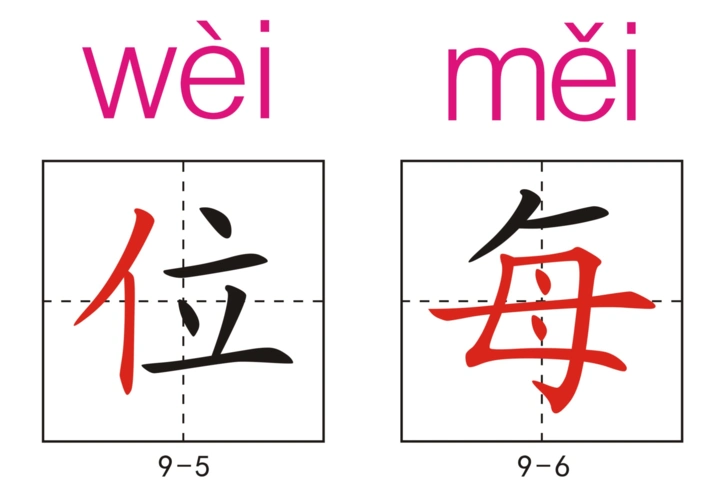 部编二年级上册语文第4单元生字卡片彩色