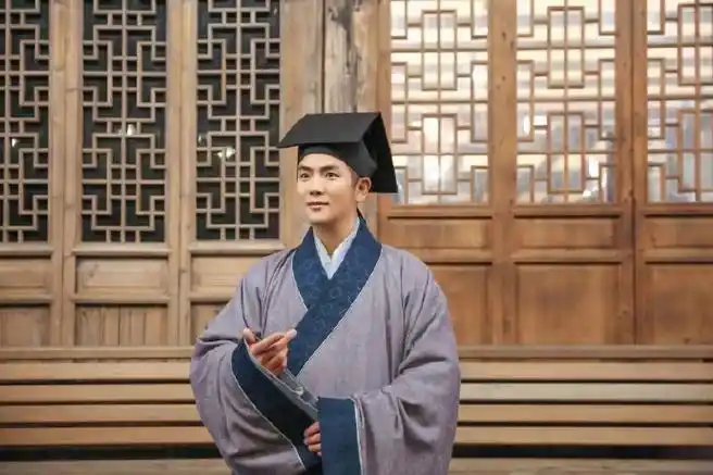 张晓龙古装复现徐霞客##话说山海全员古风变装