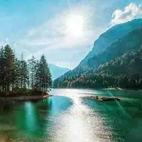 微信头像山水画图片大全招财点击鼠标右键下载