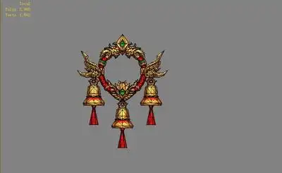 手绘 卡通 紫金铃 黄金铃铛 铜铃 灵宝_chunhuahua作