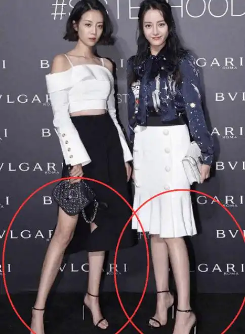 有种同框叫李溪芮迪丽热巴,看到腿围对比,粉丝不淡定了_类型_身材