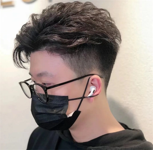 酷帅韩式纹理烫 造型男人味爆棚