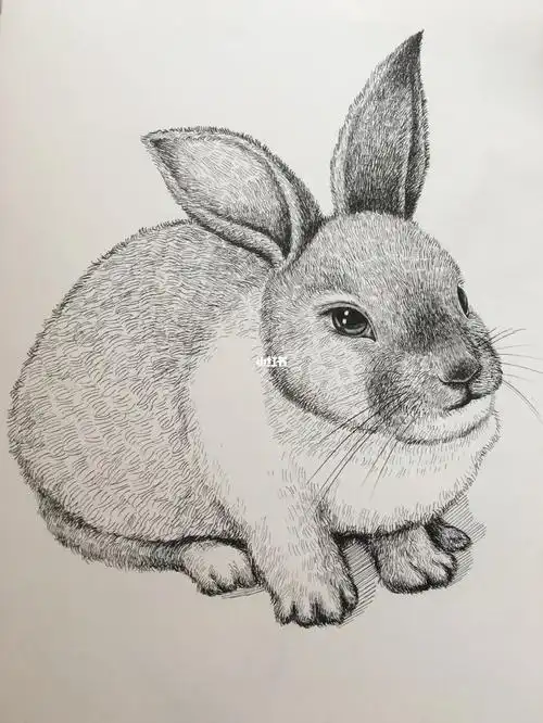 一只可爱的小兔子