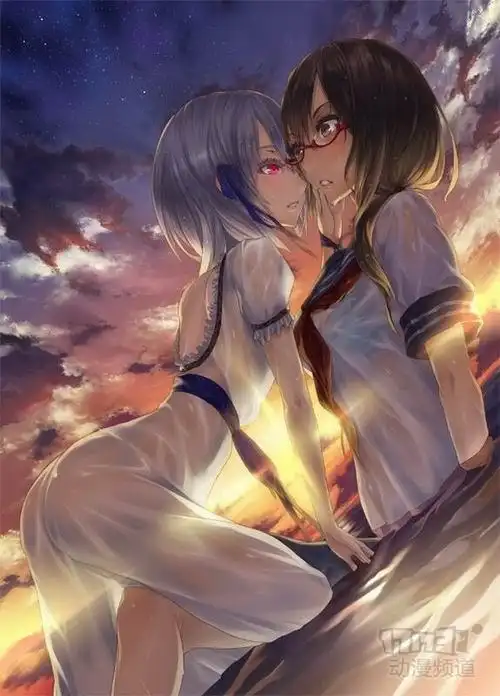 求一些百合图片 要动漫的 嗯 单纯一点的 越多越好.嗯