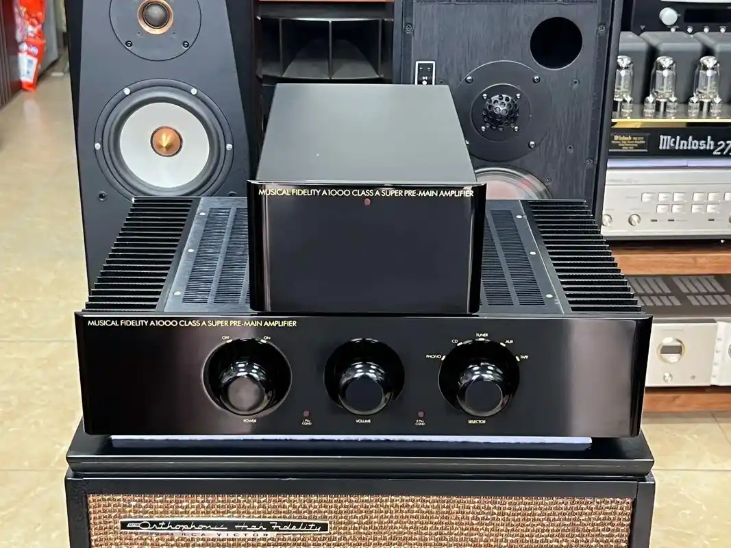 英国音乐传真a1000纯甲类功放.原装musical fid - 抖音