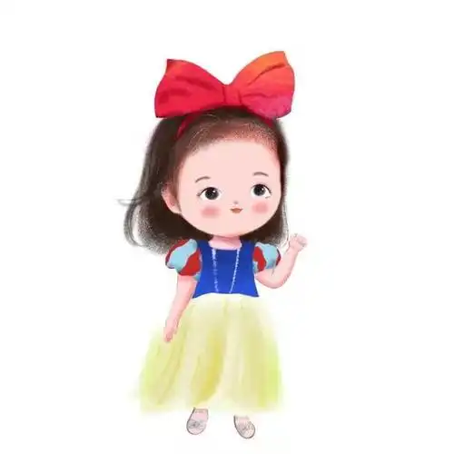 无敌小可爱,卡通女孩头像