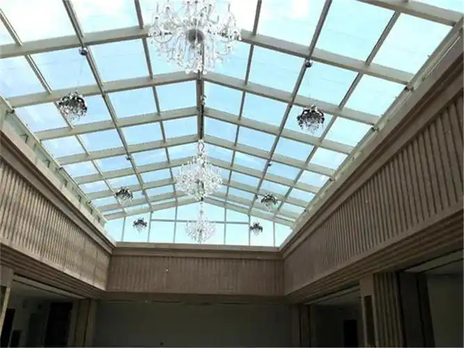 上海赛轩 tp-004中庭采光顶棚 ,玻璃天棚,钢结构雨棚
