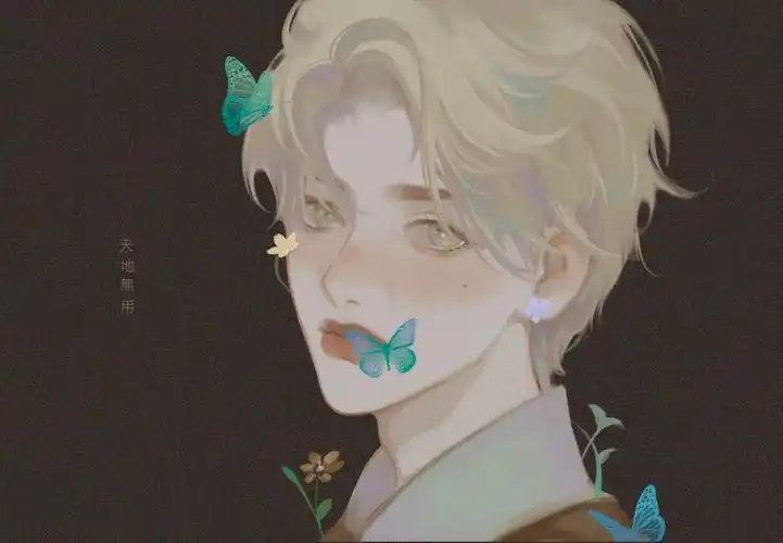 cr:·天地无用·蔡徐坤手绘 - 堆糖,美图壁纸兴趣社区