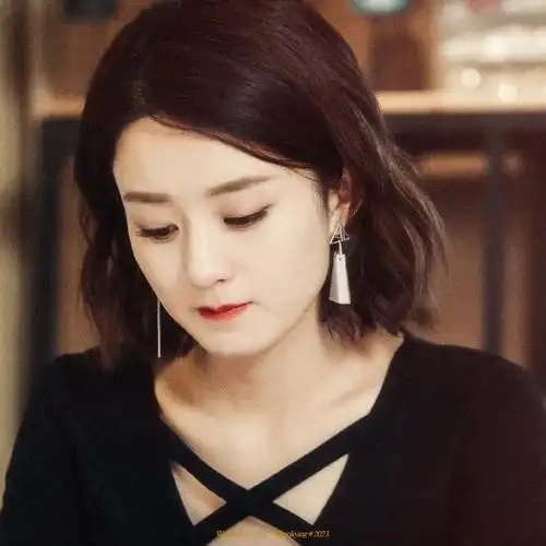 赵丽颖短发进组##赵丽颖