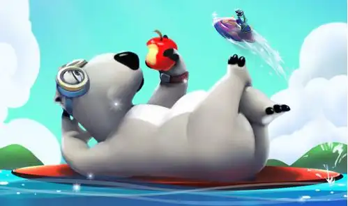 超人气3d冲浪手游《倒霉熊》今日全线登陆