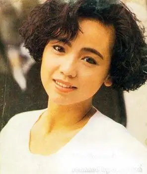 邓萃雯典型80年代造型