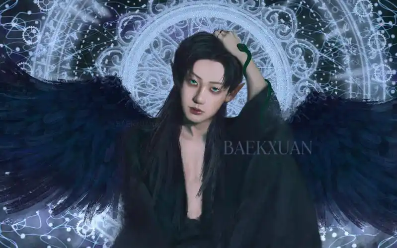 朴灿烈1127生日快乐|暗黑天使|生日贺图