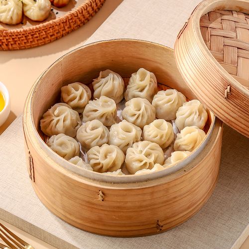 网红拇指生煎包小吃珍珠小笼包半成品一口煎迷你包子餐饮商用包邮