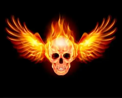 求超清的漫威火焰骷髅图片,谢谢