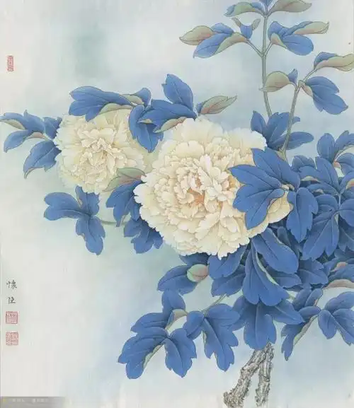 这组 牡丹花 (超高清),值得一看!_工笔画