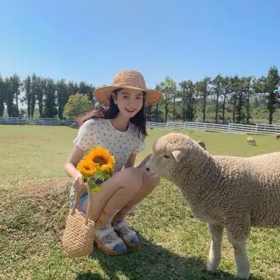 好看的小清新女生头像阳光微笑美女头像