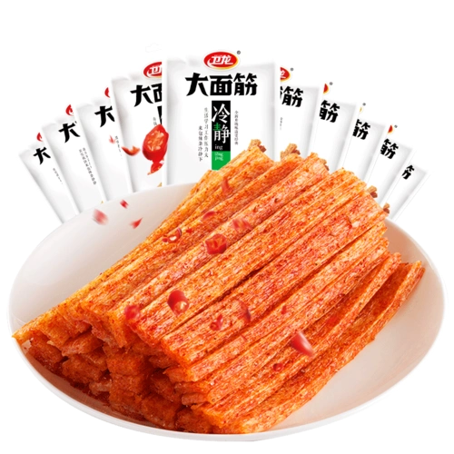 卫龙辣条大面筋礼包65g*10包