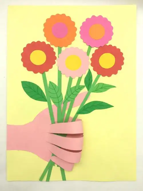 手工制作贺卡|贺卡|卡纸|花瓣_新浪新闻