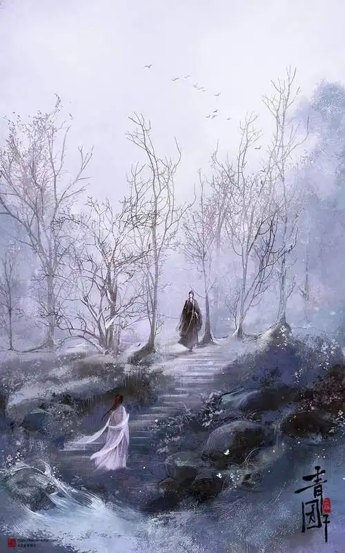 古风中国风插画壁纸,这意境太美了