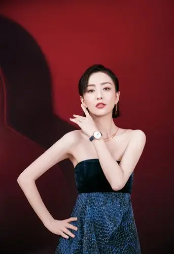 佟丽娅阿玛尼优雅代言写真图片