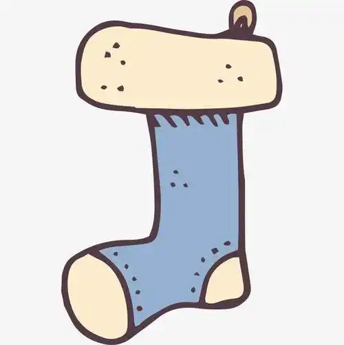 袜子简笔画 袜子简笔画彩色